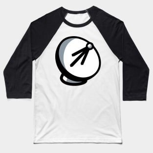 Satellite Dish Emoticon Baseball T-Shirt